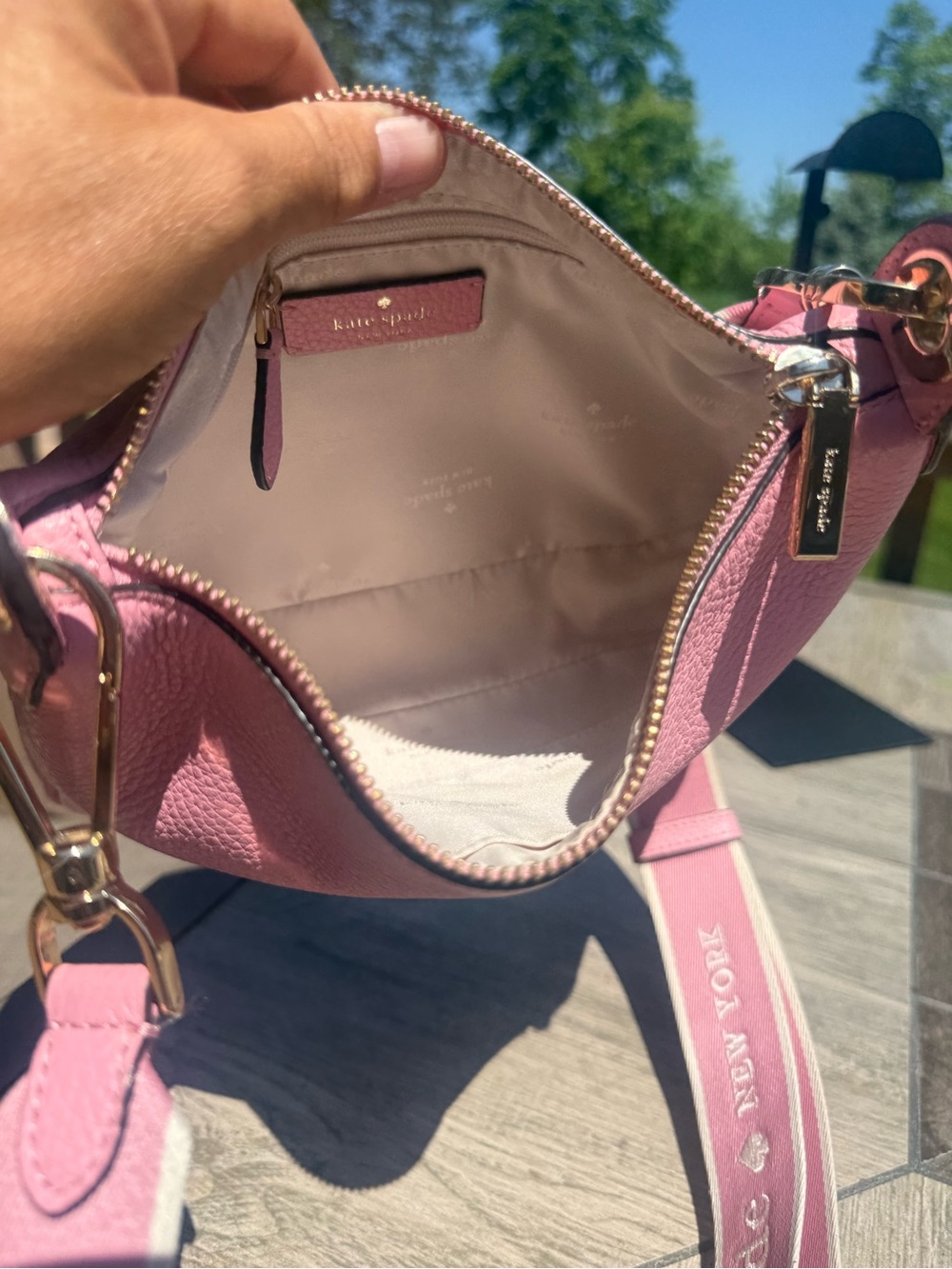 NWOT Kate Spade New York Rosie Small Pink Crossbody Bag - Picture 8 of 9